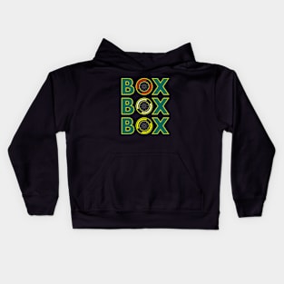 Box Box Box 'El Plan' F1 Tyre Compound Design Kids Hoodie